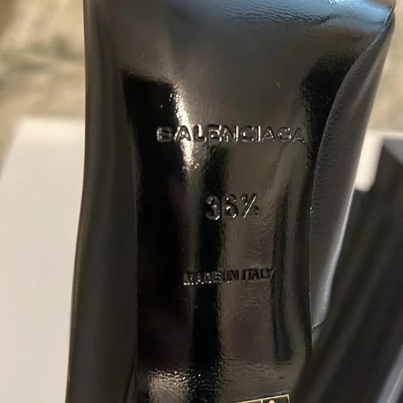 FINAL PRICE Balenciaga Leather Ankle Sock Boots - Picture 14 of 15